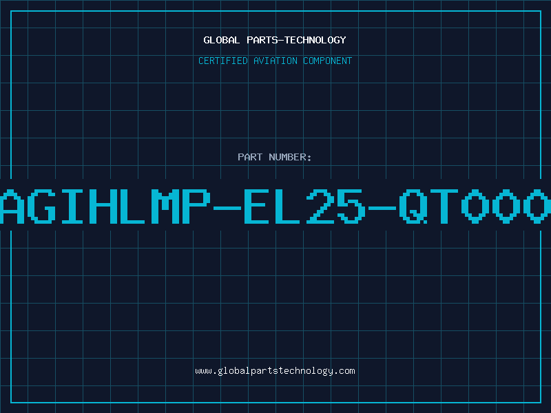 Aviation Part AGIHLMP-EL25-QT000