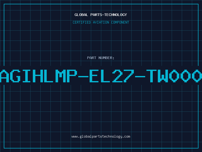 Aviation Part AGIHLMP-EL27-TW000