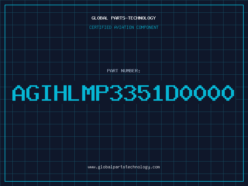 Aviation Part AGIHLMP3351D0000