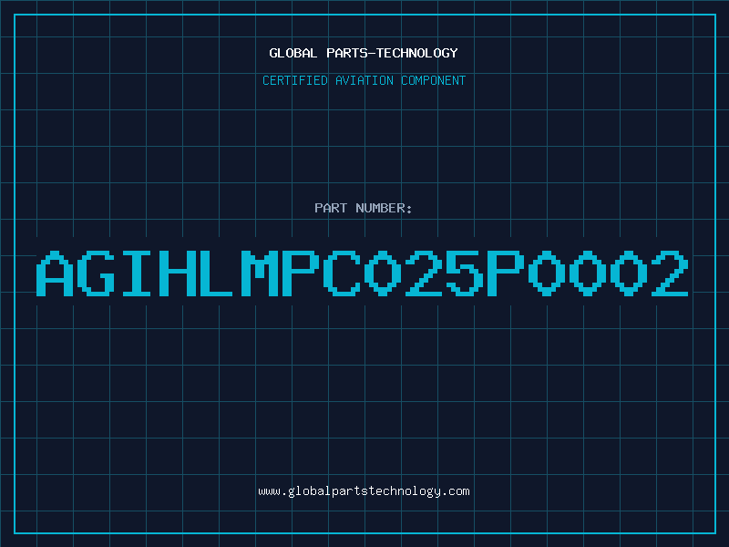 Aviation Part AGIHLMPC025P0002
