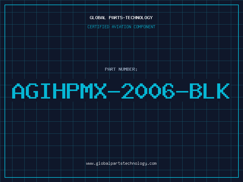 Aviation Part AGIHPMX-2006-BLK