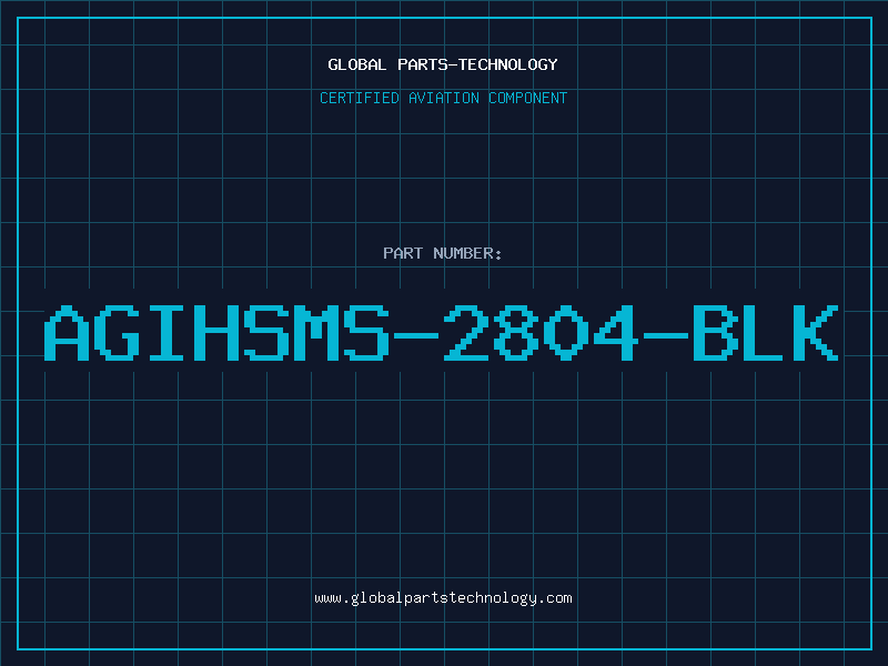 Aviation Part AGIHSMS-2804-BLK