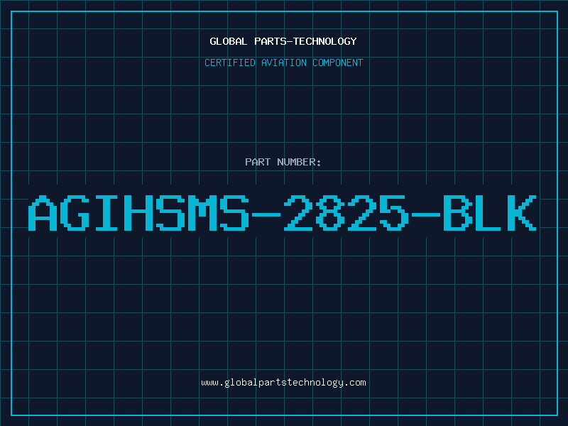 Aviation Part AGIHSMS-2825-BLK
