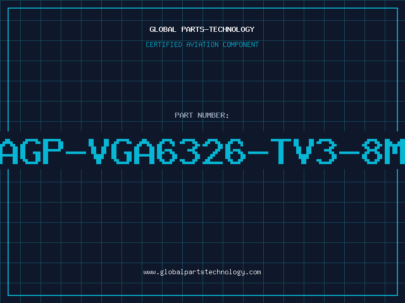 Aviation Part AGP-VGA6326-TV3-8M