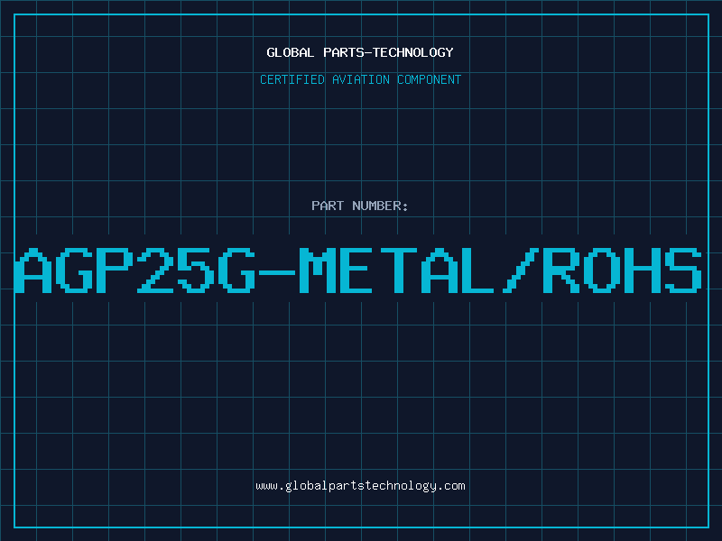 Aviation Part AGP25G-METAL/ROHS
