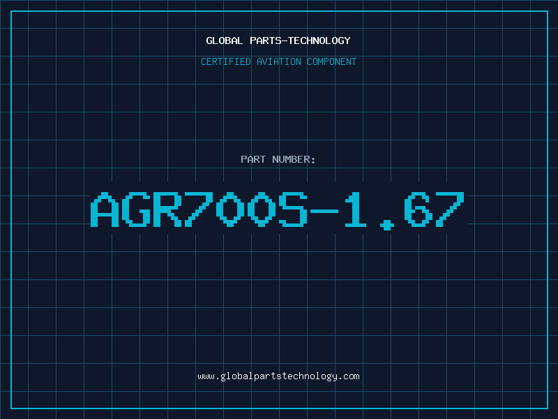 Aviation Part AGR700S-1.67