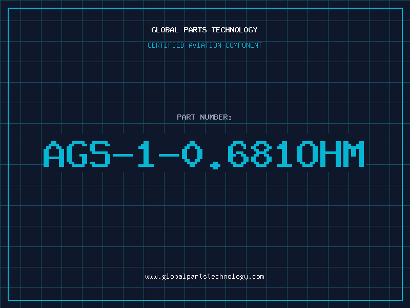 Aviation Part AGS-1-0.681OHM