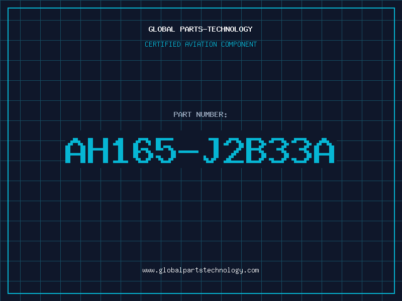 Aviation Part AH165-J2B33A