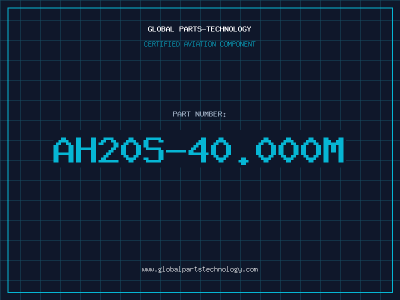 Aviation Part AH20S-40.000M