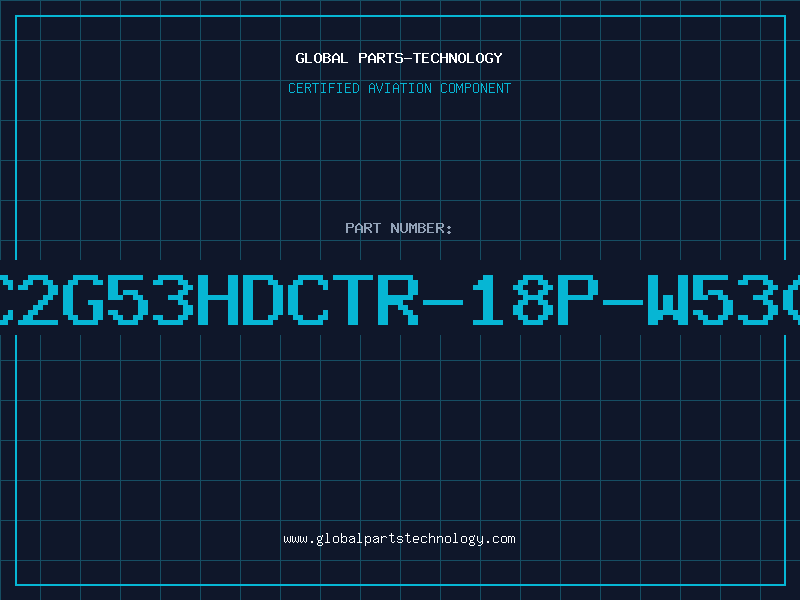 Aviation Part AHC2G53HDCTR-18P-W5309H
