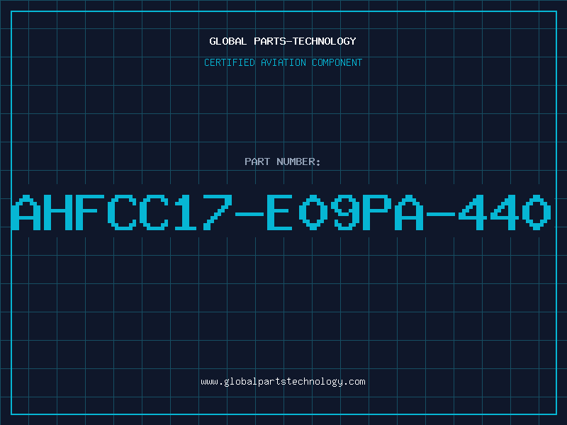 Aviation Part AHFCC17-E09PA-440