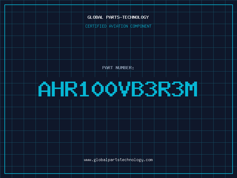 Aviation Part AHR100VB3R3M