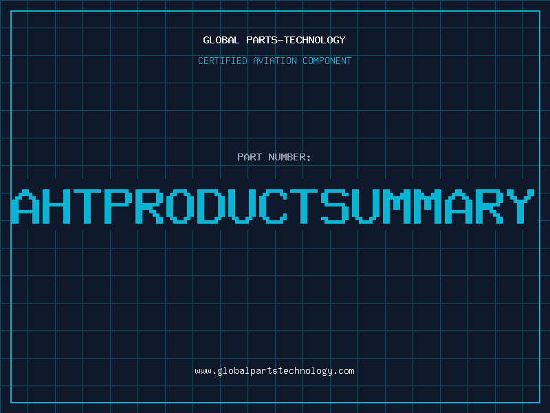 Aviation Part AHTPRODUCTSUMMARY