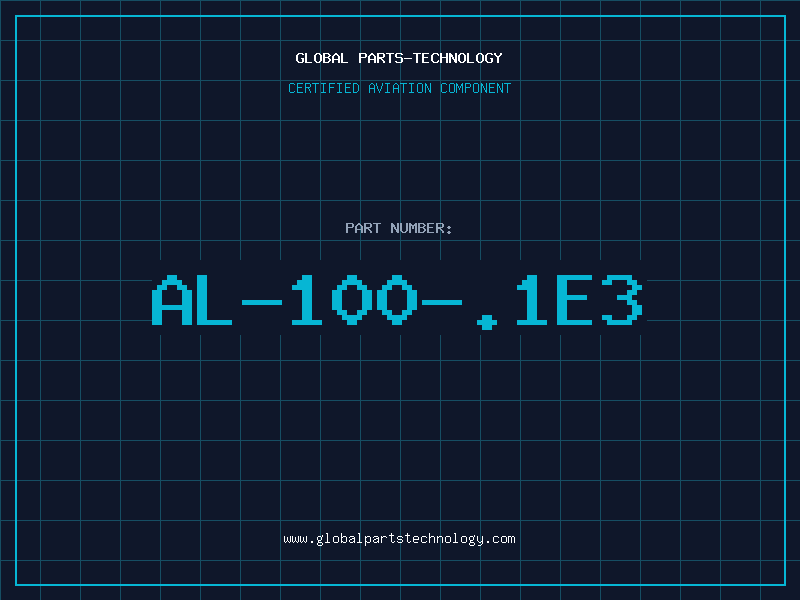 Aviation Part AL-100-.1E3