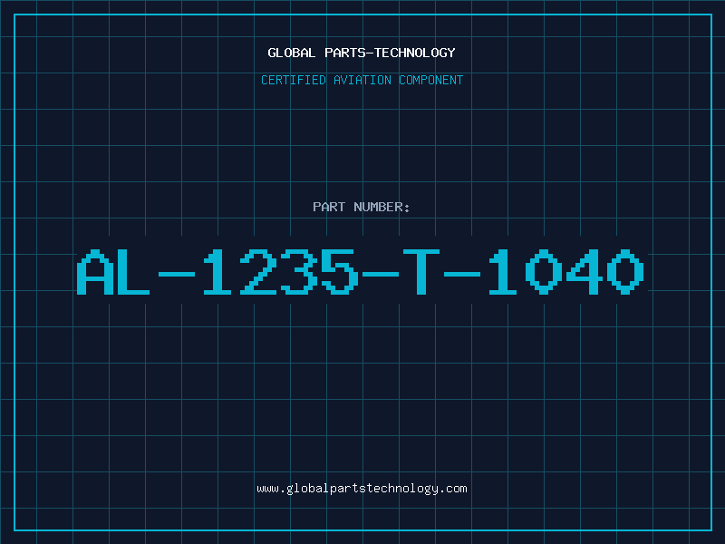 Aviation Part AL-1235-T-1040