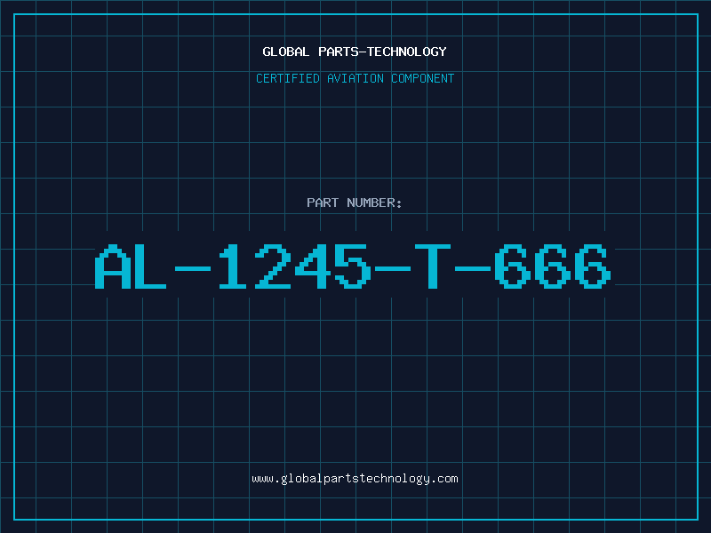 Aviation Part AL-1245-T-666