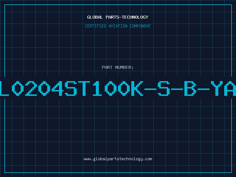 Aviation Part AL0204ST100K-S-B-YAG
