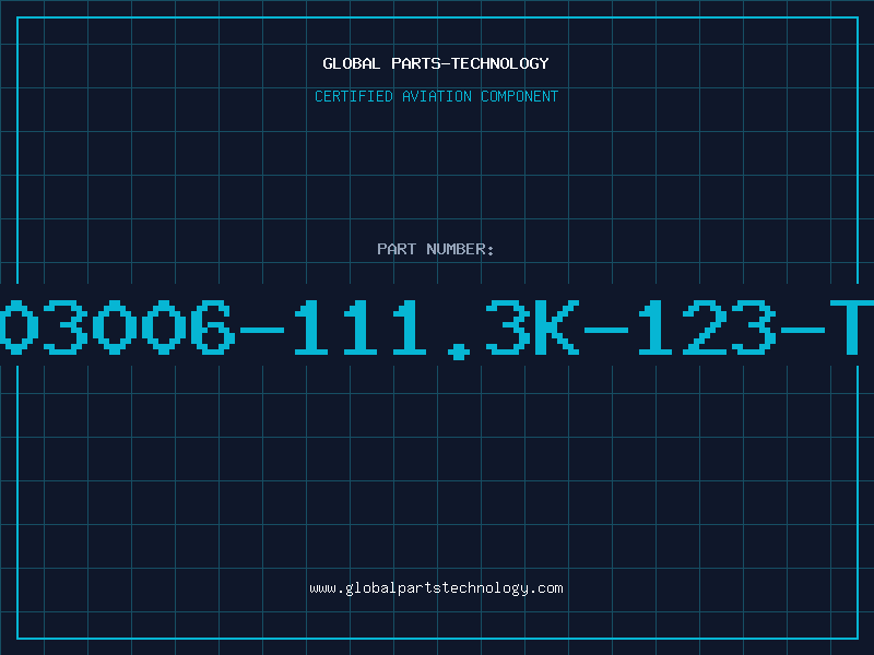 Aviation Part AL03006-111.3K-123-T10
