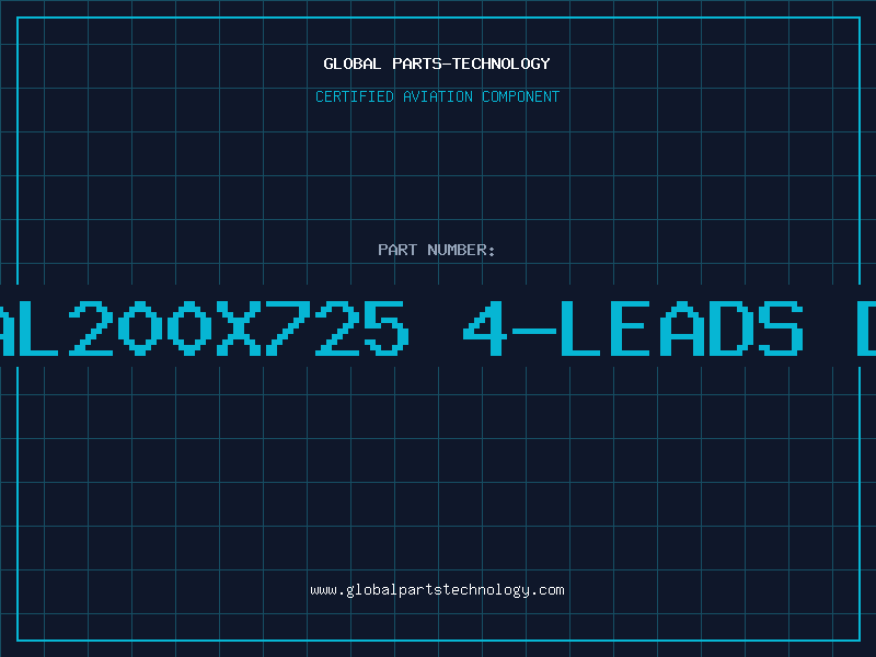 Aviation Part AL200X725 4-LEADS D