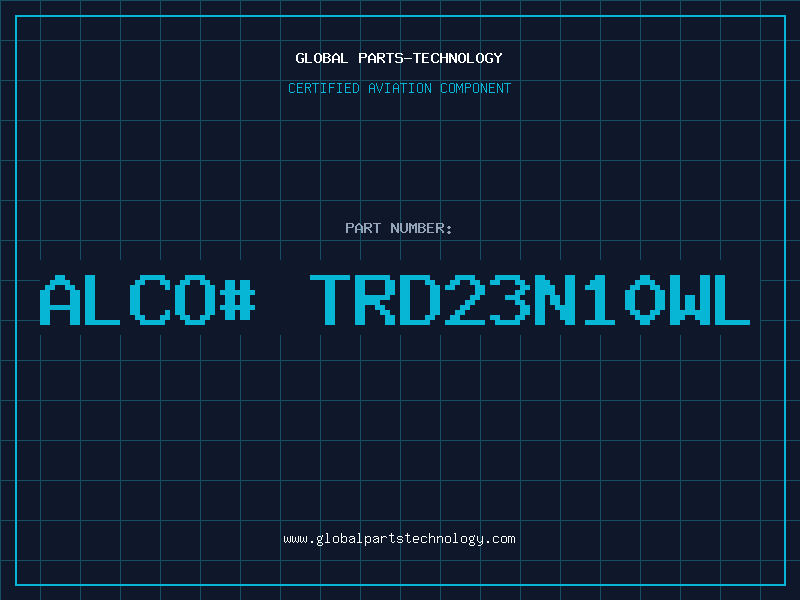 Aviation Part ALCO# TRD23N10WL