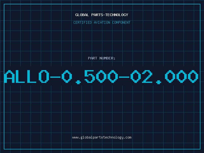 Aviation Part ALLO-0.500-02.000