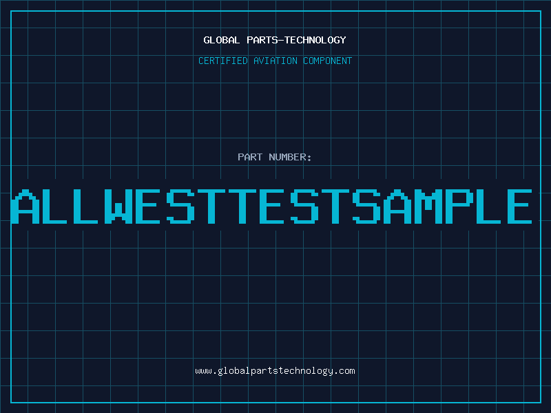 Aviation Part ALLWESTTESTSAMPLE