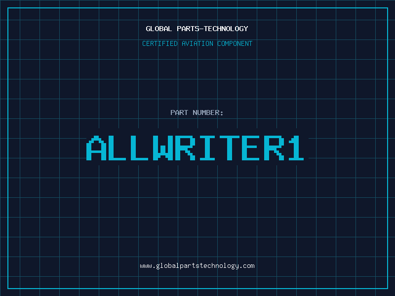 Aviation Part ALLWRITER1