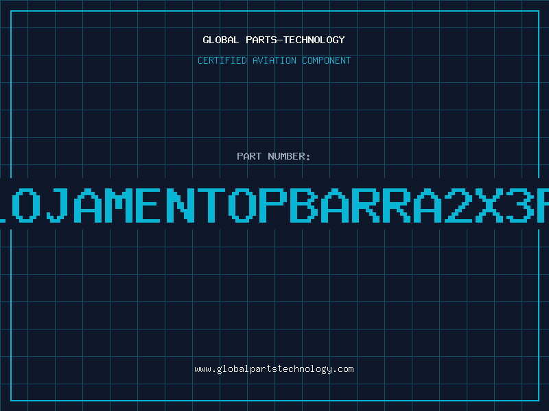Aviation Part ALOJAMENTOPBARRA2X3PO