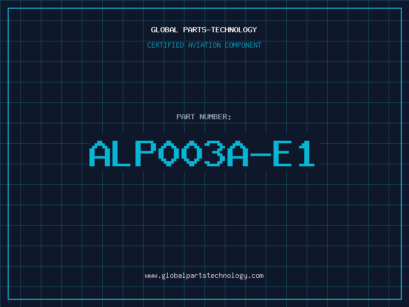 Aviation Part ALP003A-E1