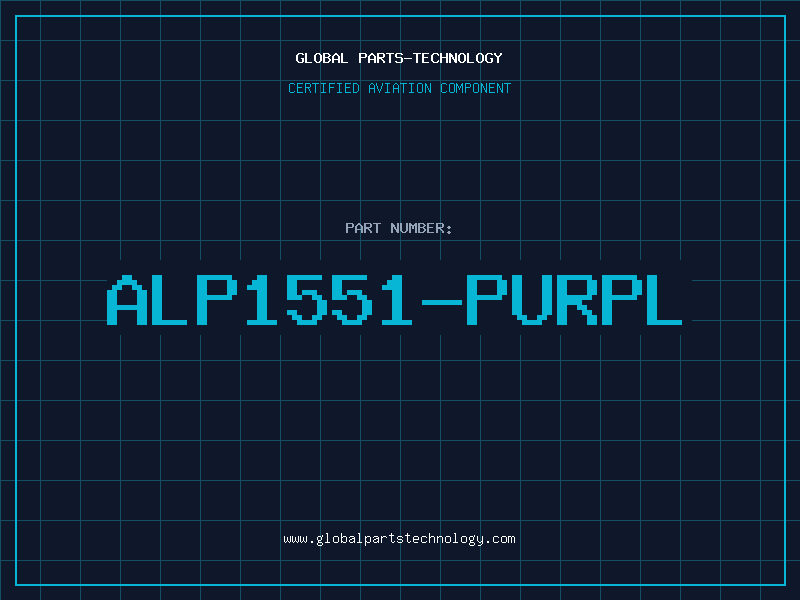 Aviation Part ALP1551-PURPL