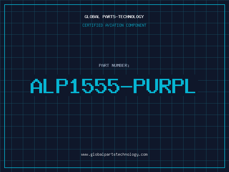 Aviation Part ALP1555-PURPL