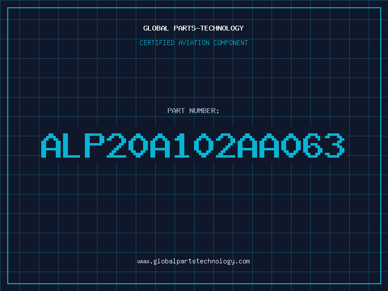 Aviation Part ALP20A102AA063