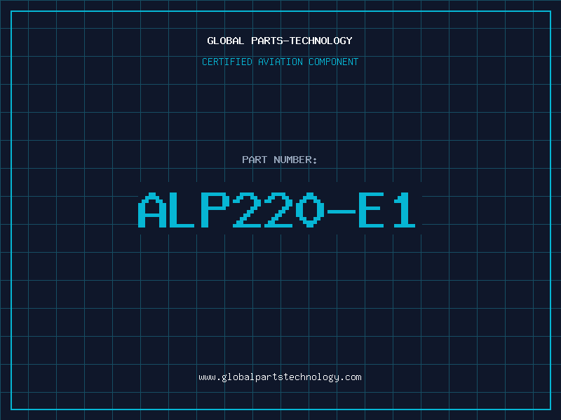 Aviation Part ALP220-E1