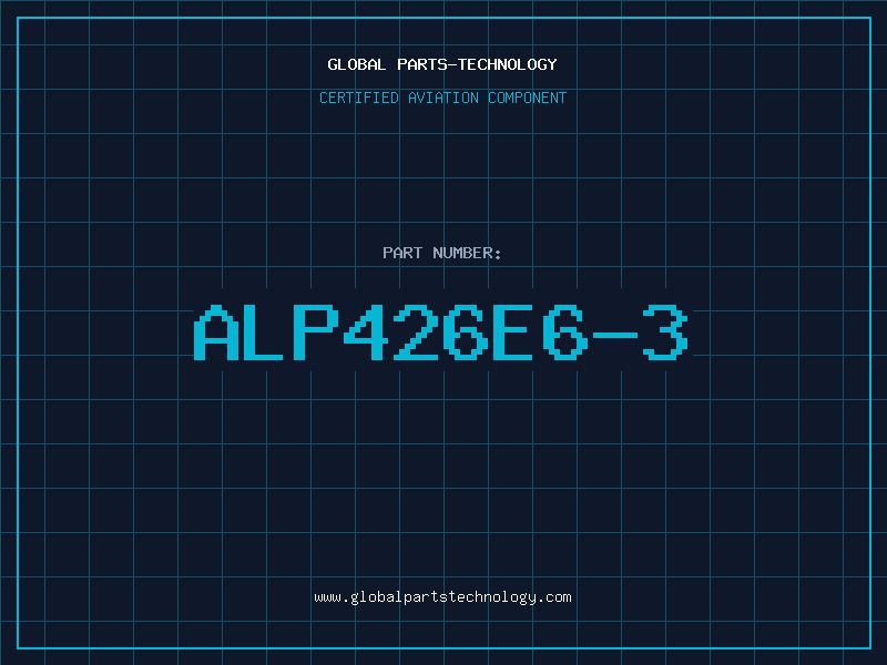 Aviation Part ALP426E6-3