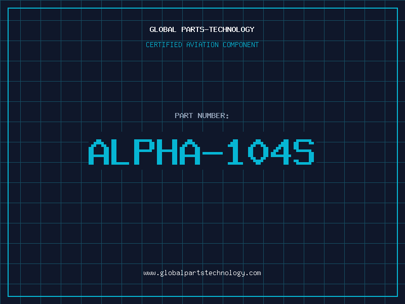 Aviation Part ALPHA-104S
