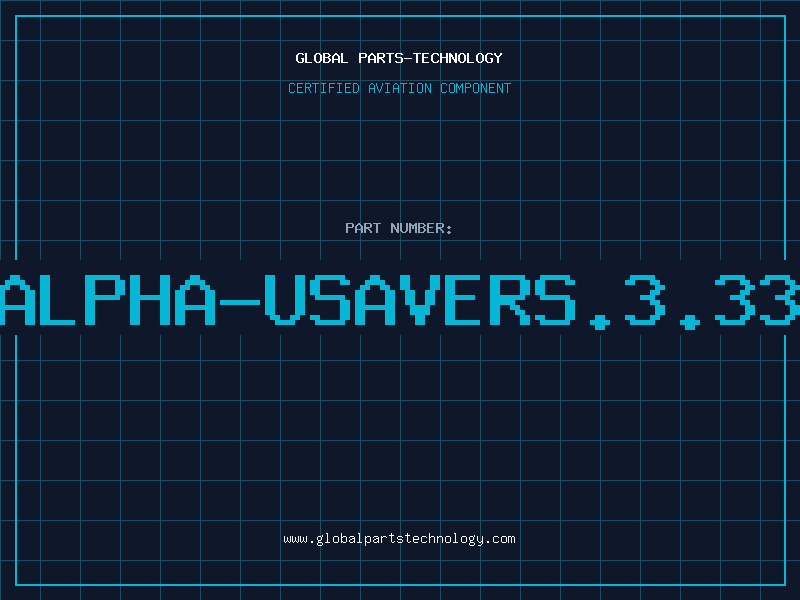 Aviation Part ALPHA-USAVERS.3.33