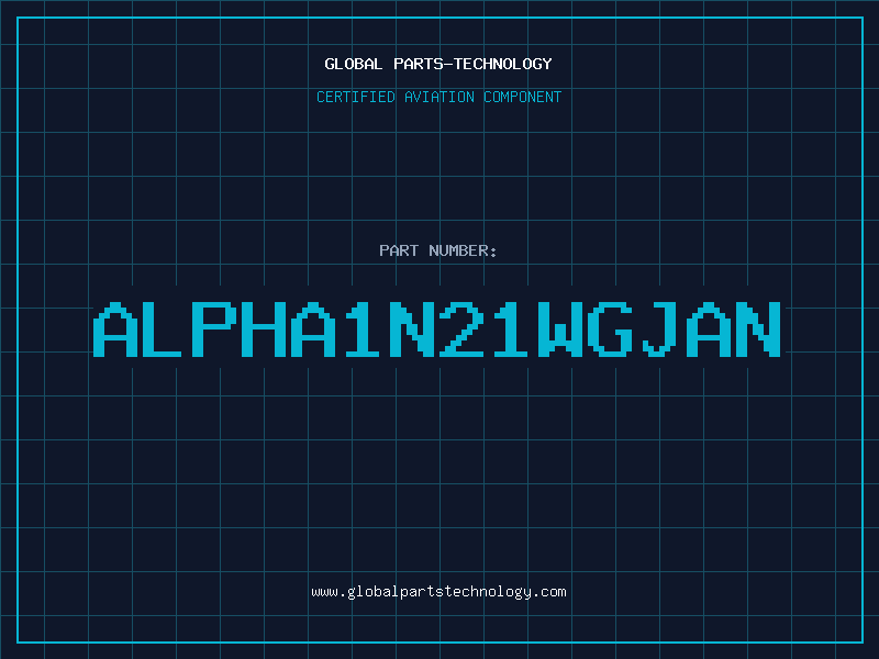 Aviation Part ALPHA1N21WGJAN