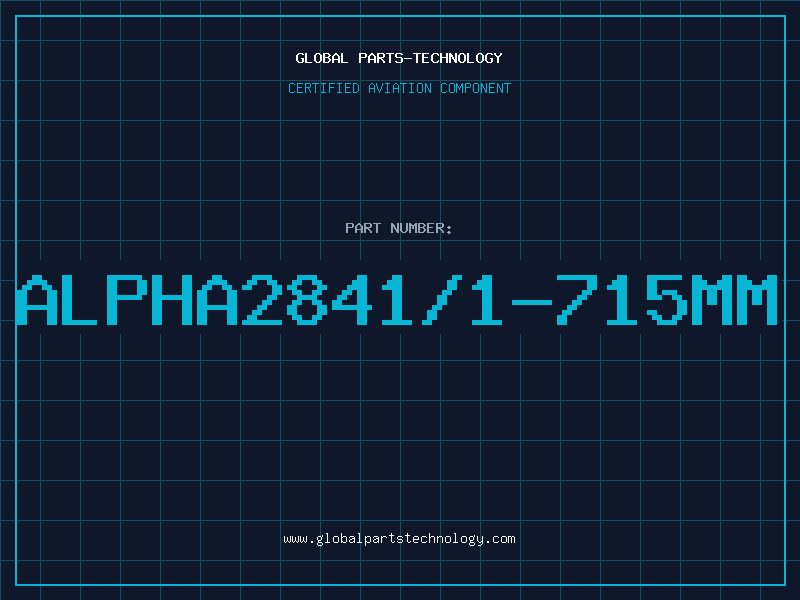 Aviation Part ALPHA2841/1-715MM