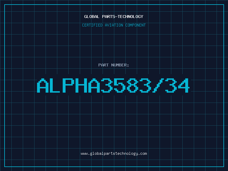Aviation Part ALPHA3583/34