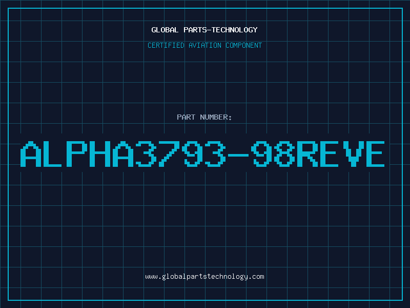 Aviation Part ALPHA3793-98REVE