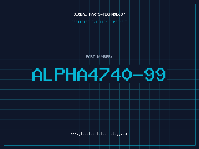 Aviation Part ALPHA4740-99