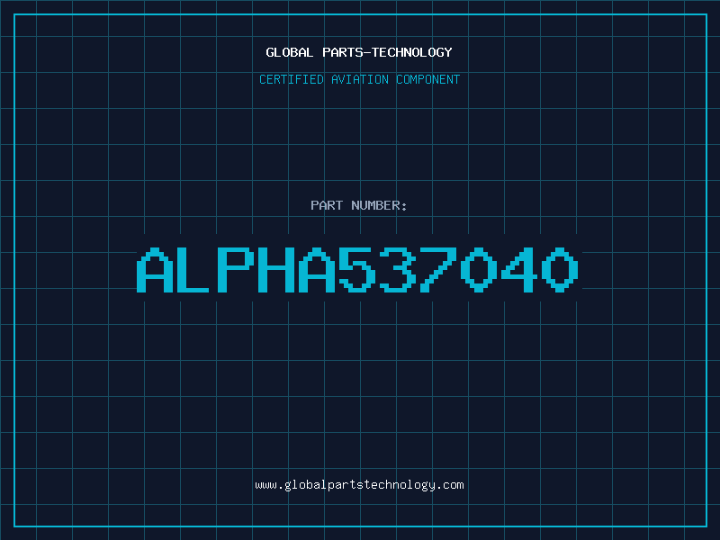 Aviation Part ALPHA537040