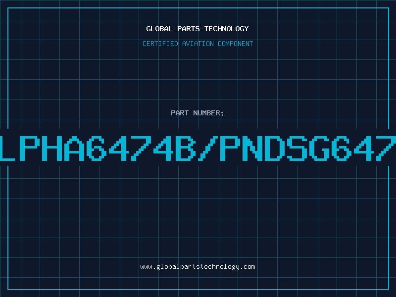 Aviation Part ALPHA6474B/PNDSG6474