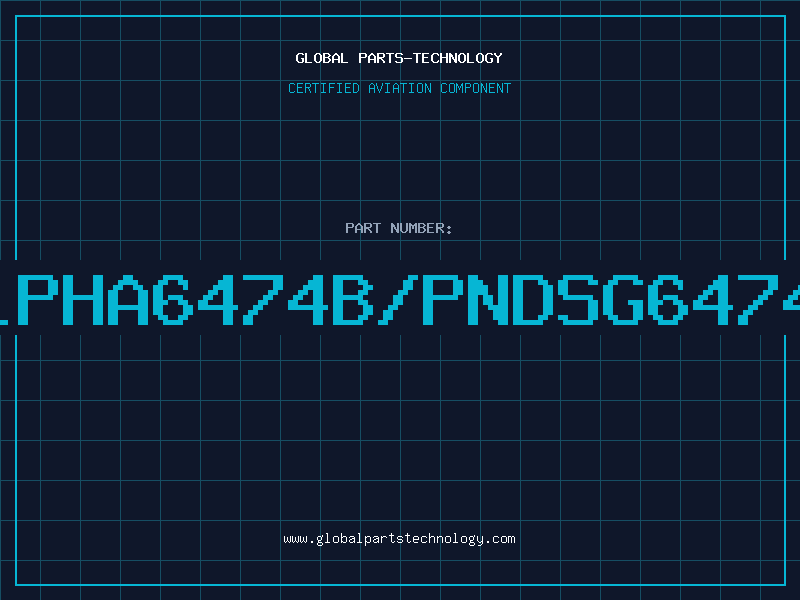 Aviation Part ALPHA6474B/PNDSG6474B