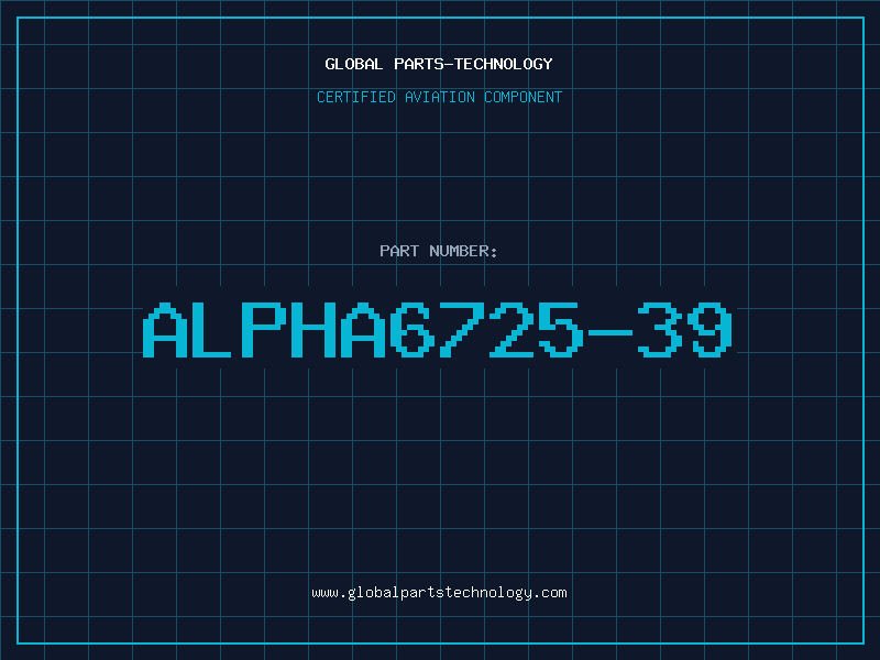 Aviation Part ALPHA6725-39