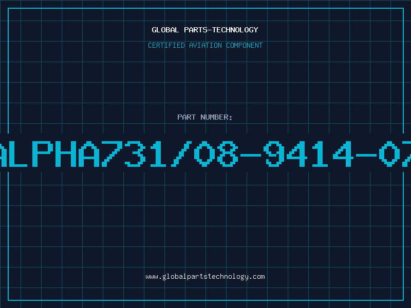 Aviation Part ALPHA731/08-9414-07