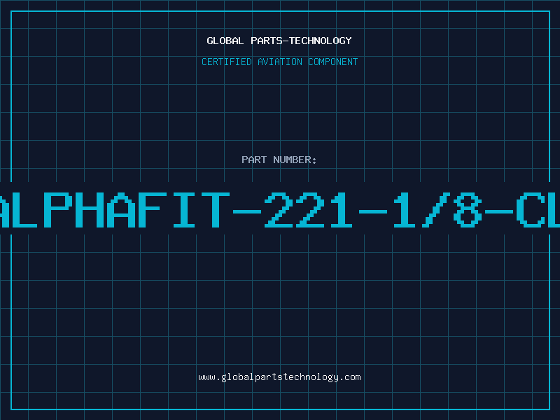 Aviation Part ALPHAFIT-221-1/8-CL