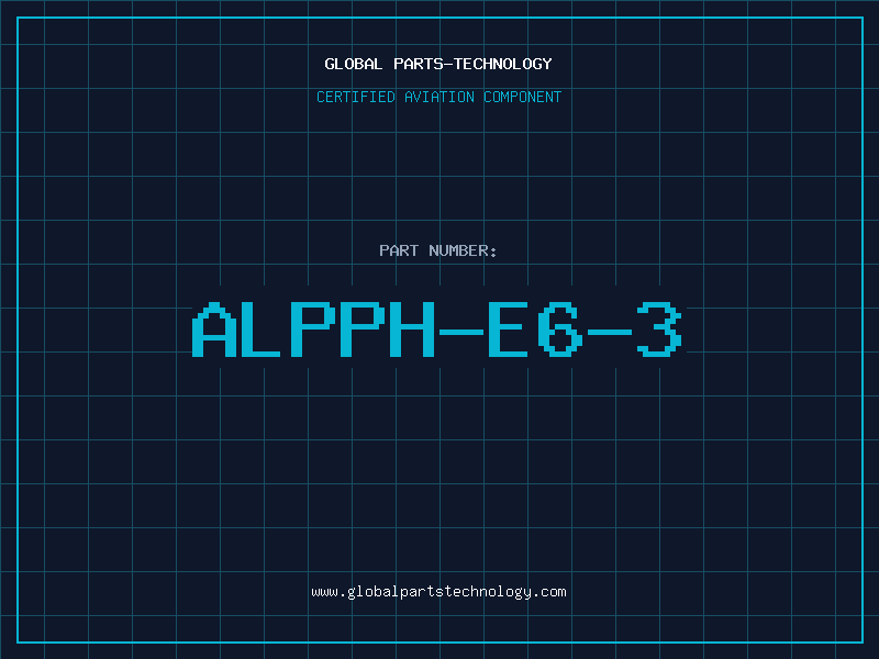 Aviation Part ALPPH-E6-3