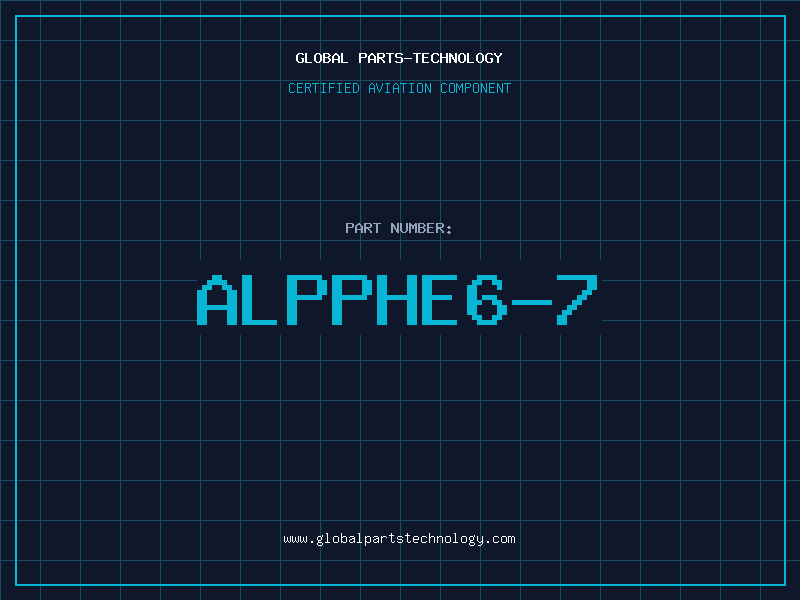 Aviation Part ALPPHE6-7