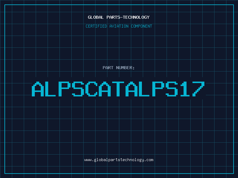 Aviation Part ALPSCATALPS17
